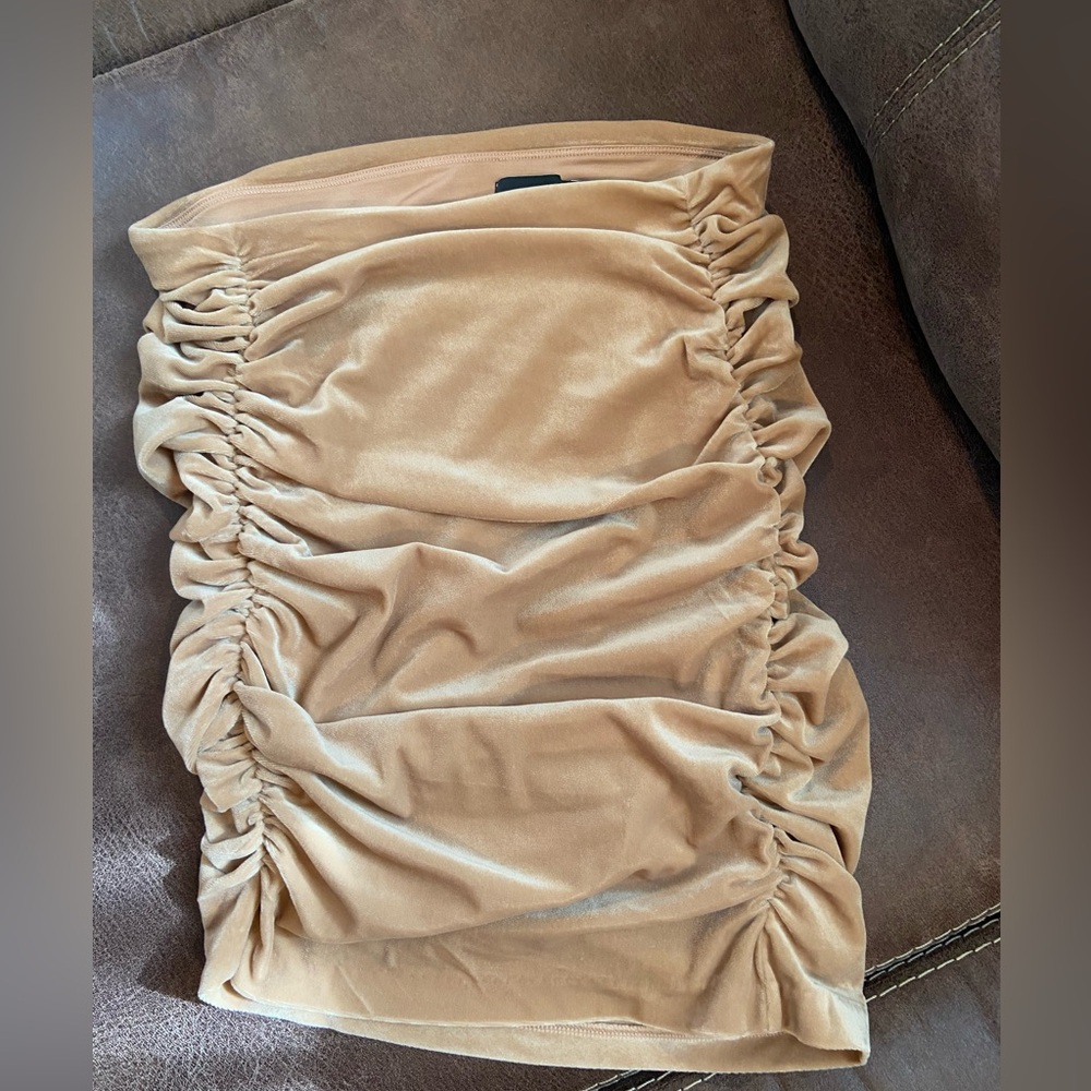Express Velvet Skirt